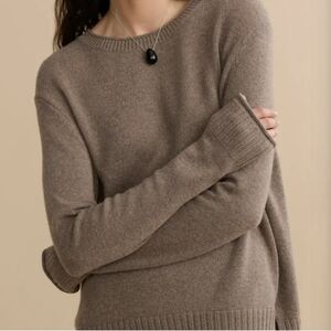 Jenni Kayne Taupe Everday Sweater Size M